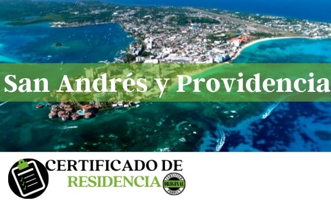 Solicitud del Certificado de vecindad en San Andres y Providencia